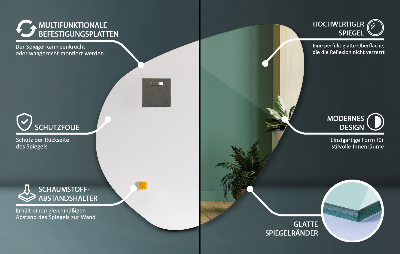 Miroir organique design