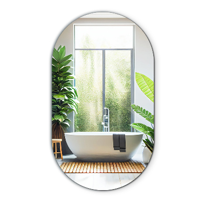 Miroir ovale élégant