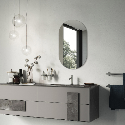 Miroir ovale élégant