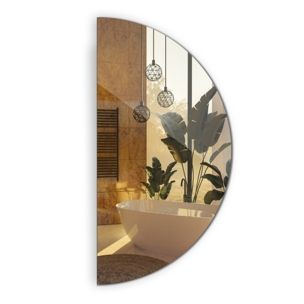 Miroir mural Demi-lune