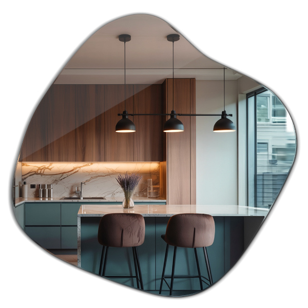 Miroir asymétrique fantaisie
