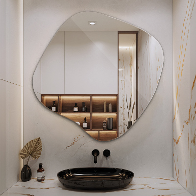 Miroir asymétrique fantaisie