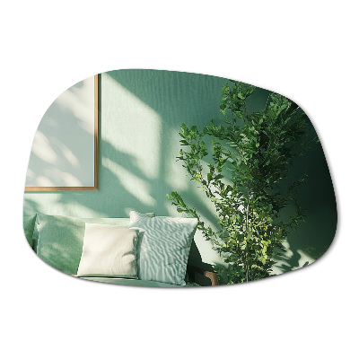 Miroir organique à la forme subtile