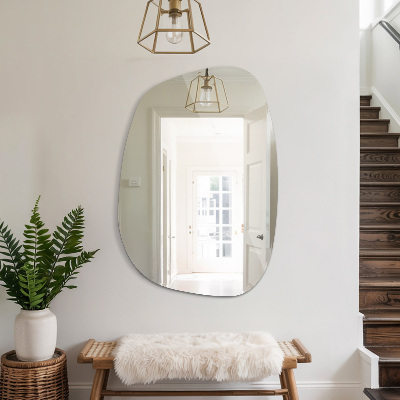 Miroir organique à la forme subtile
