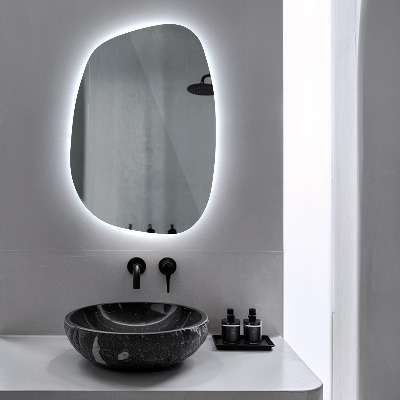 Miroir LED exclusif aux lignes délicates