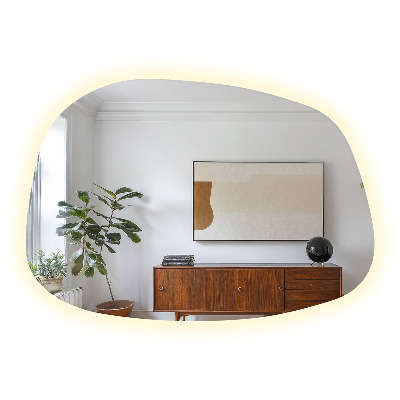 Miroir LED exclusif aux lignes délicates