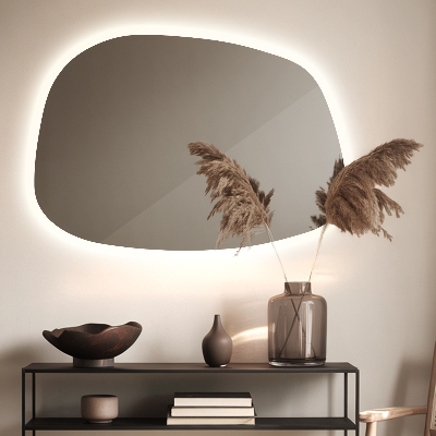 Miroir LED exclusif aux lignes délicates