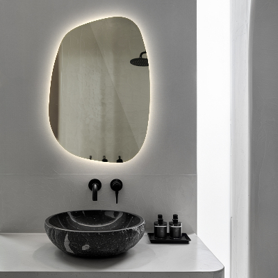Miroir LED exclusif aux lignes délicates