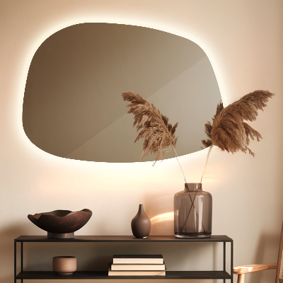 Miroir LED exclusif aux lignes délicates