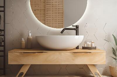 Miroir Semi-Circulaire LED