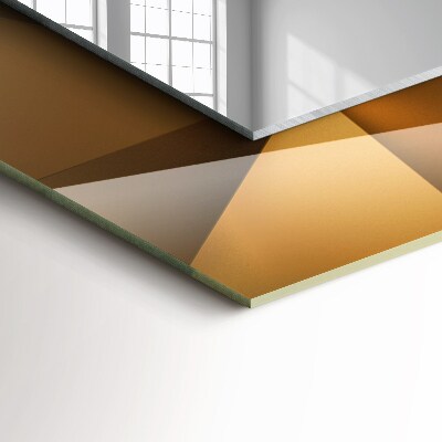 Miroir rectangulaire imprimé Formes géométriques