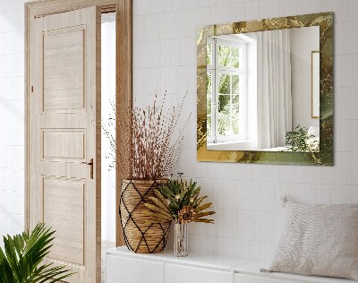 Miroir rectangulaire imprimé Art abstrait