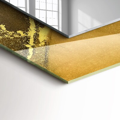 Miroir rectangulaire imprimé Art abstrait