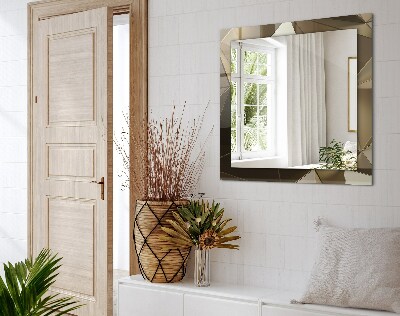 Miroir rectangulaire imprimé Formes géométriques