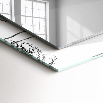 Miroir rectangulaire imprimé Motifs modernes abstraits