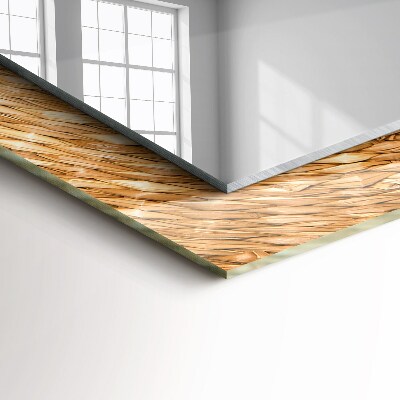 Miroir rectangulaire imprimé Acacia