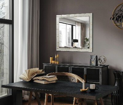 Miroir rectangulaire avec décoration Soleil, lune, étoiles