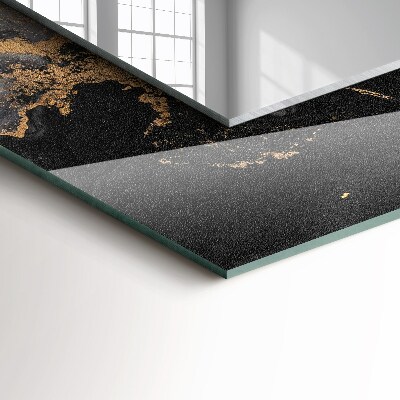 Miroir rectangulaire imprimé Art moderne abstrait