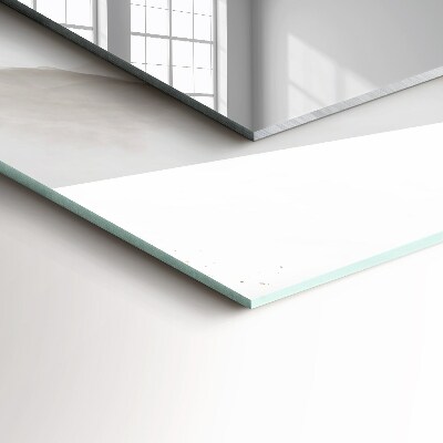 Miroir rectangulaire imprimé Marbre gris