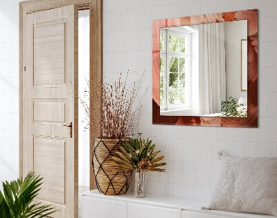 Miroir rectangulaire avec décoration Rochers du canyon du désert