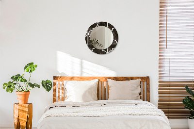 Miroir rond avec décoration Carreaux anciens