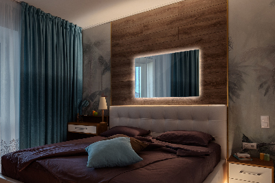 Miroir LED rectangulaire