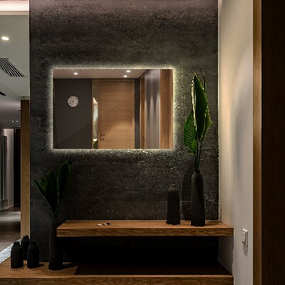 Miroir LED rectangulaire
