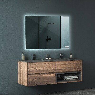 Miroir LED rectangulaire