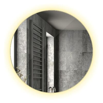 Miroir rond élégant led