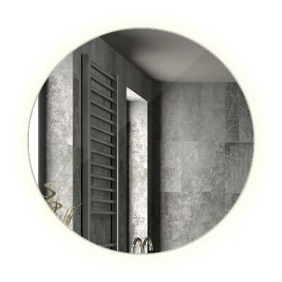 Miroir rond élégant led