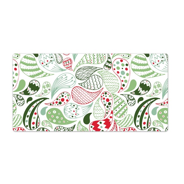 Tapis de bureau Motif en forme de larme turque
