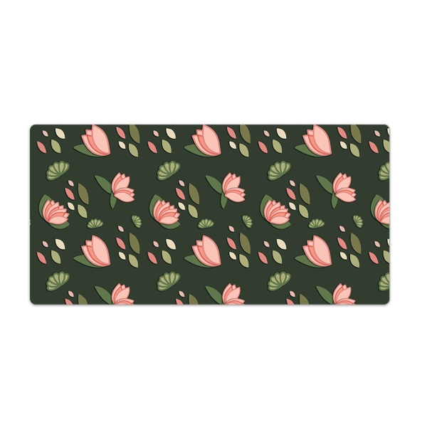Tapis de bureau Nénuphars roses