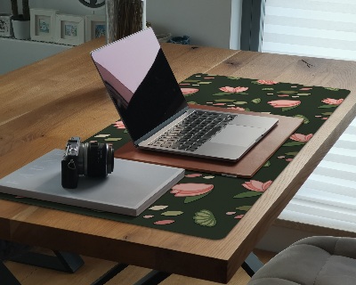 Tapis de bureau Nénuphars roses