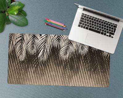 Protège bureau Feuilles et bois