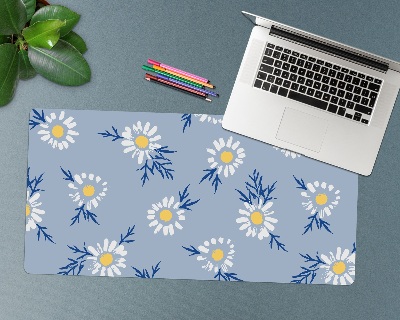 Sous main de bureau Motifs de marguerites