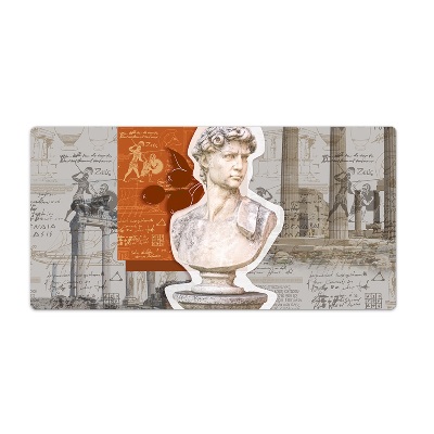 Protège bureau Art et sculpture félins grecs