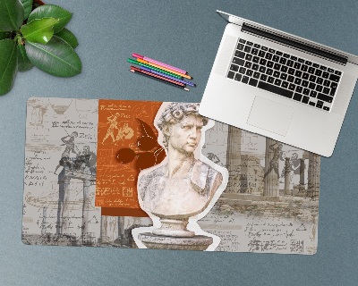 Protège bureau Art et sculpture félins grecs