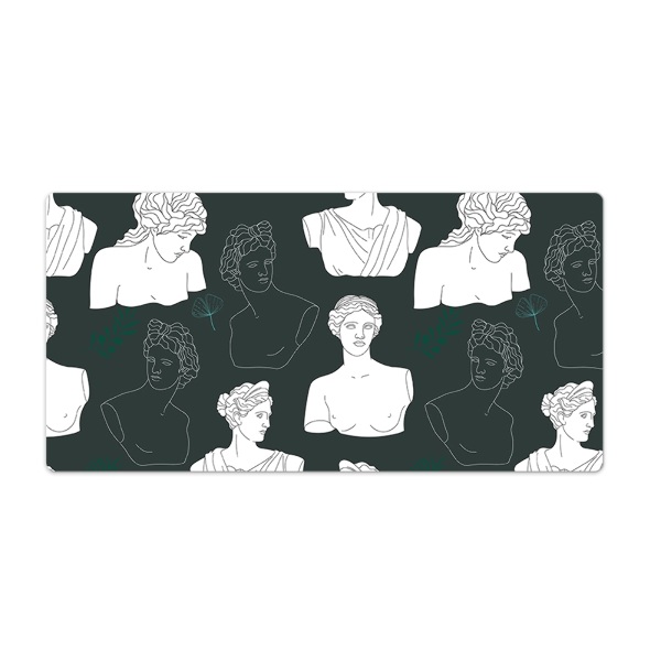 Tapis de bureau Composition de sculptures