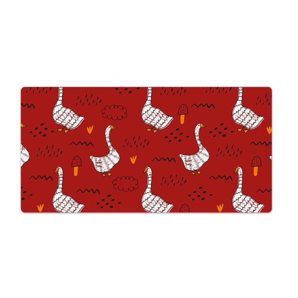 Sous main de bureau Oies sur le rivage