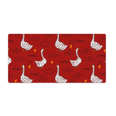 Sous main de bureau Oies sur le rivage