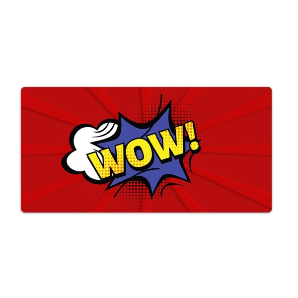 Protège bureau Wow! Bande dessinée