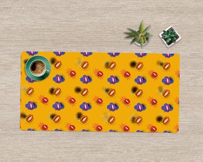 Protège bureau Fruit cat_art