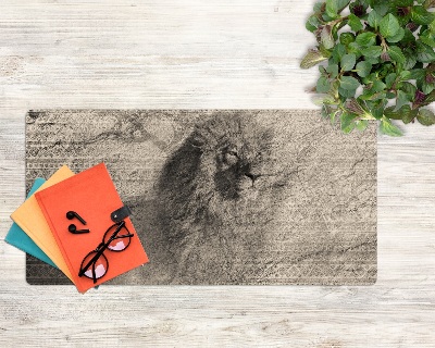 Protège bureau Motifs lion africa