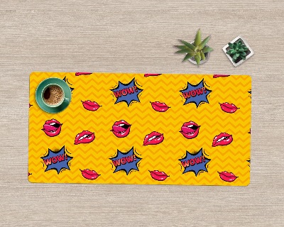 Protège bureau Composition dynamique