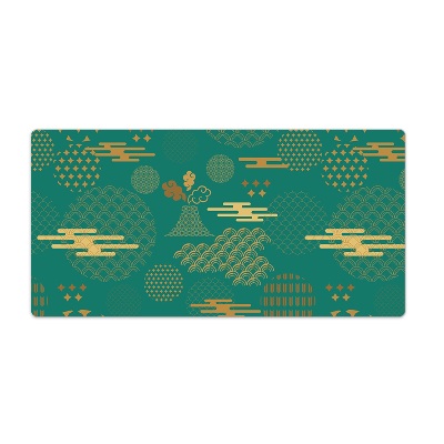 Sous main de bureau Symboles japonais