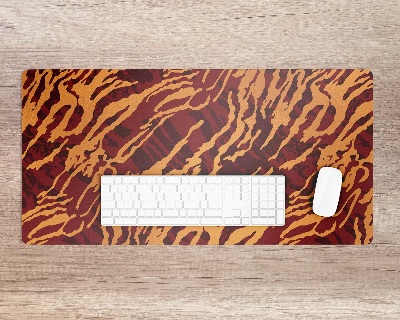 Tapis de bureau Panthère de feu