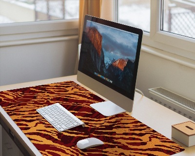 Tapis de bureau Panthère de feu