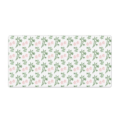 Protège bureau Bambous et fleurs