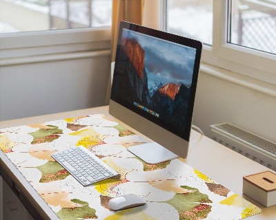 Tapis de bureau Feuilles de ginkgo