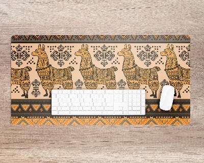 Protège bureau Motif de lama asiatique